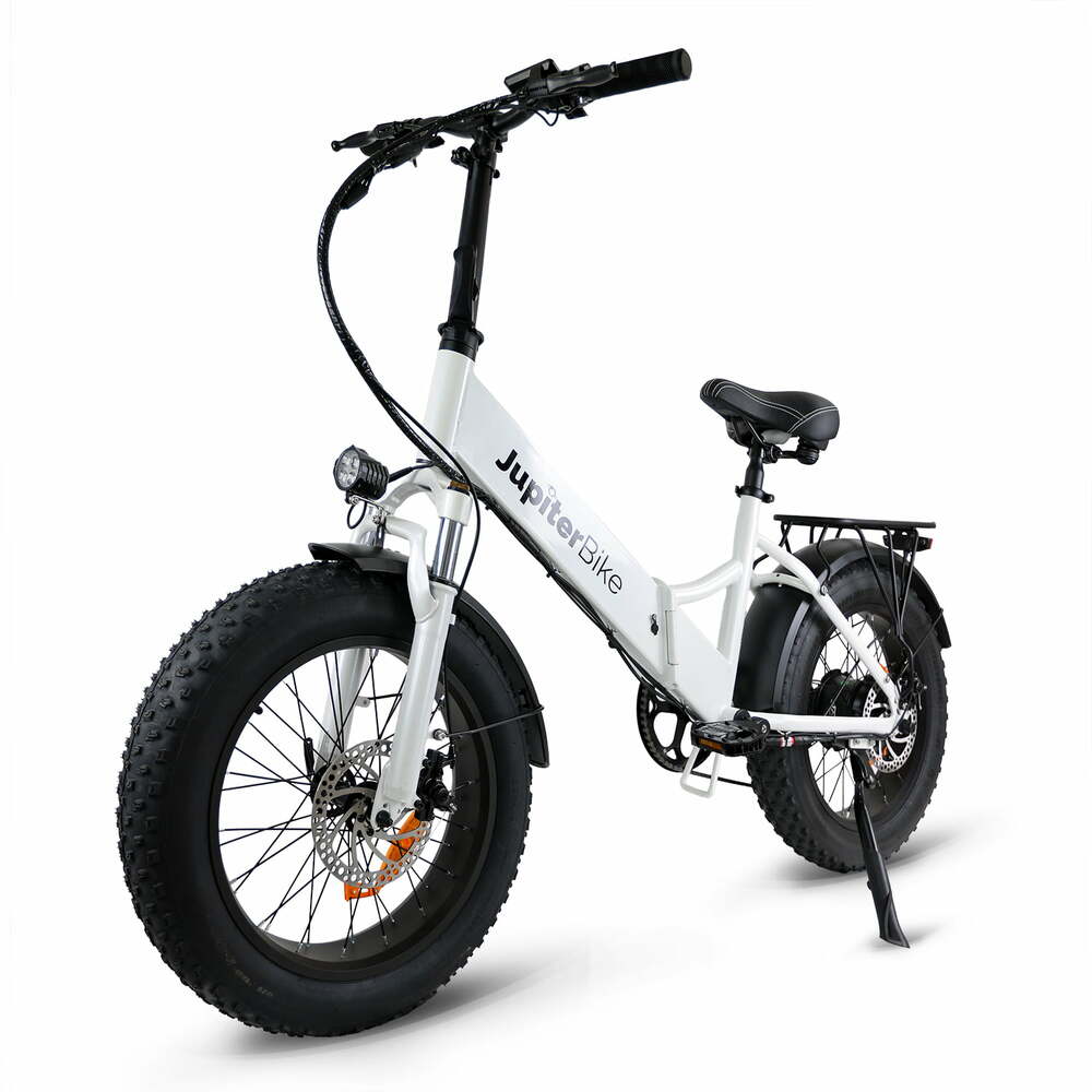 Defiant Step Thru Folding Electric Fat Tire Bike - JupiterBike